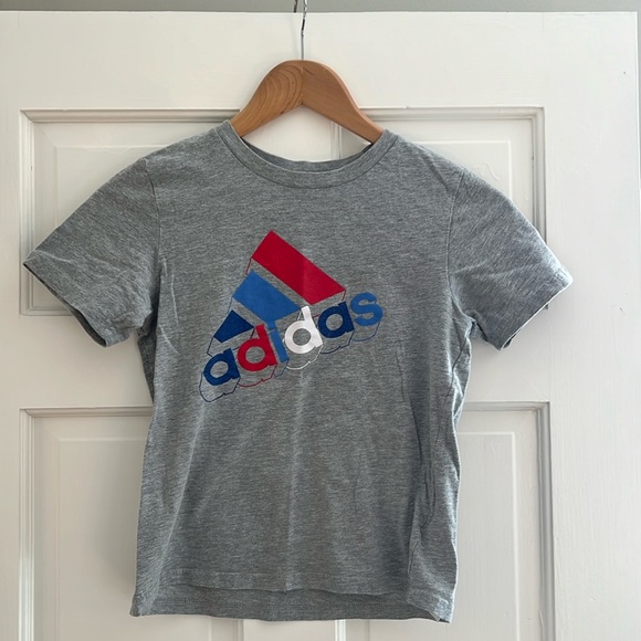 Adidas Red, White, Blue Shirt (4th of July( - Picture 1 of 2